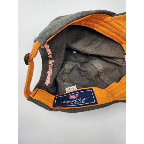 Vineyard Vines by Shep Ian Whale Patch StrapBack Adjustable Hat Cap Trucker Hat - Picture 6 of 8